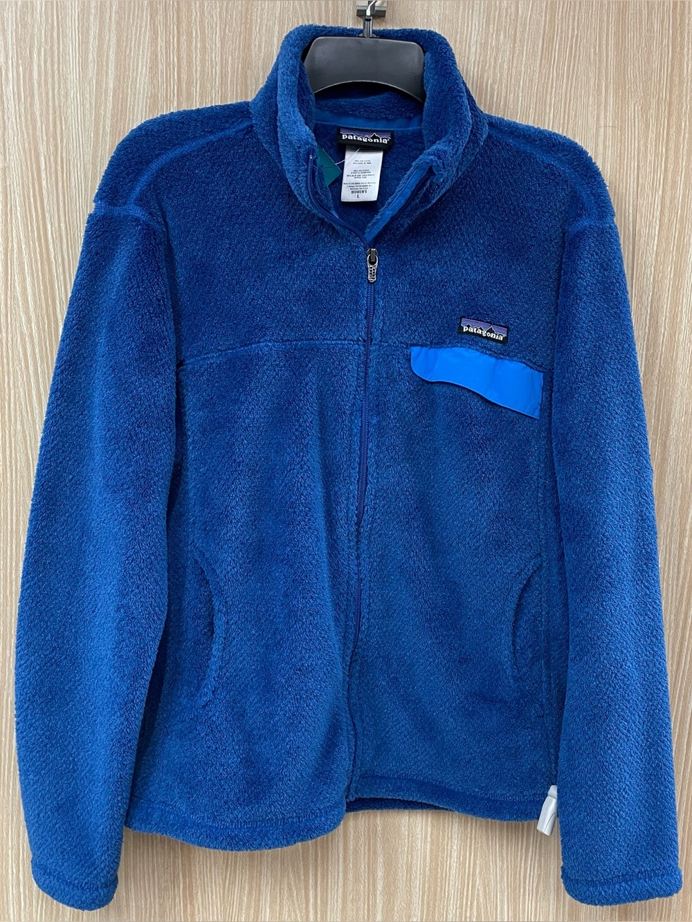 Women's Patagonia Blue Re-Tool Jacket Size Large